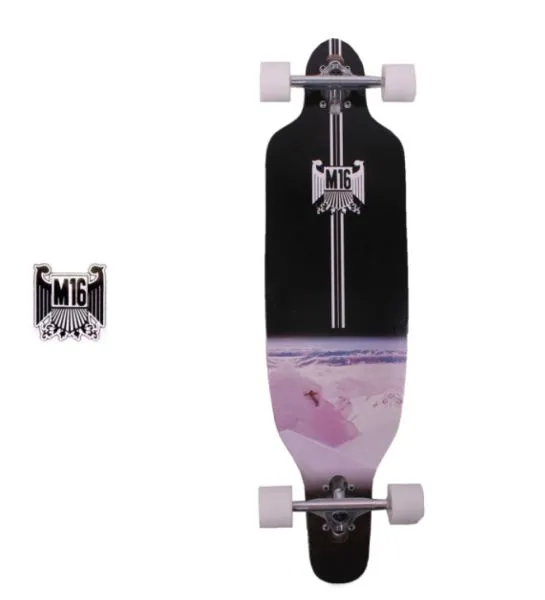 Longboard M16 Dropthrough 36.5x9.5 Classic Snow