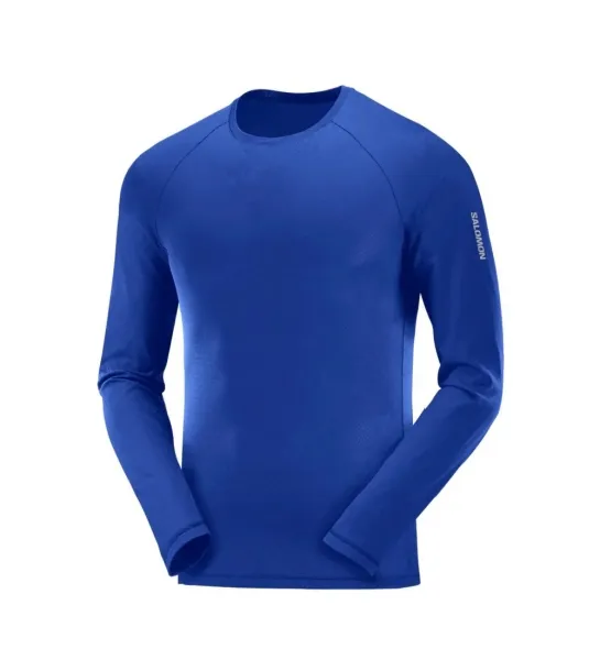 Camiseta Salomon Hybrid Ls Tee Filtro Uv +50 Hombre