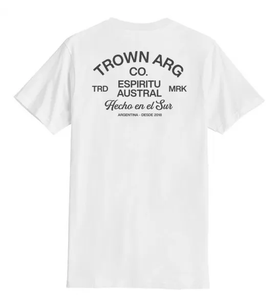 Remera Trown Logo Retro Unisex